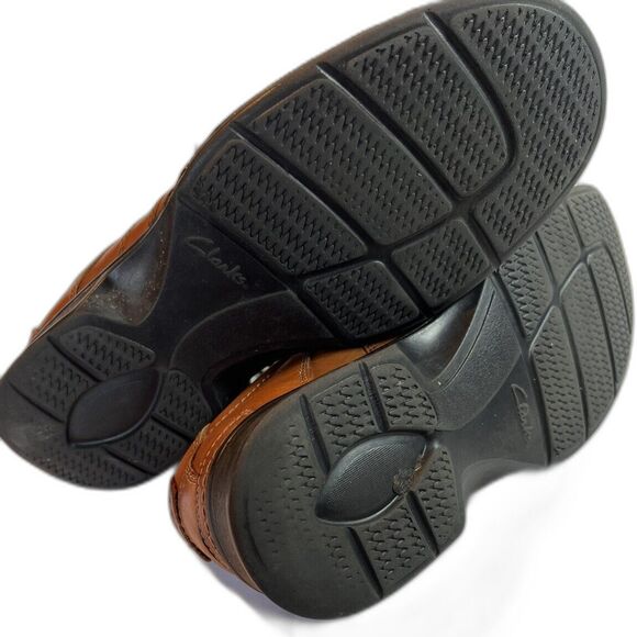 Clarks Collection Touareg‎ Vibe Men’s Lined Brown Oxford Shoes Size 9 main image 5